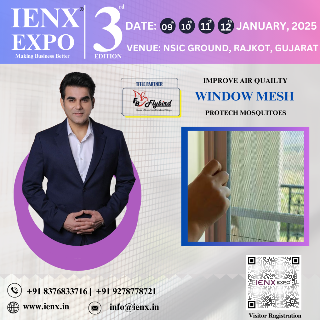 Window Mesh EXhibition in rajkot